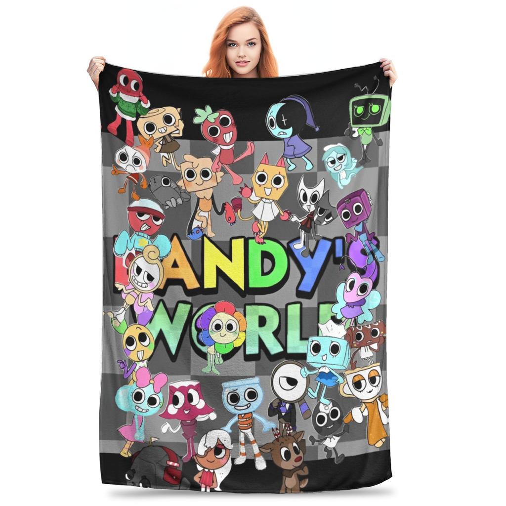 Рождественский плед Dandys World Пушистый Винтажный Теплый Плед для Покрывала Декора