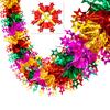 Colorful Twist Garland 3D Design Tree Decoration Festive Foil Garland  Hanging Ornaments