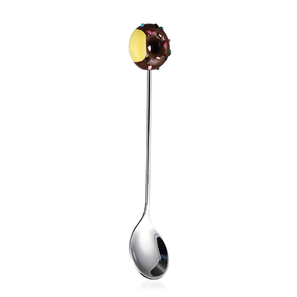 High Quality Stainless Steel Dessert Cake Dinnerware Coffeeware Sugar Stirring Spoon Teaspoon Fruit Fork Coffee Spoon
