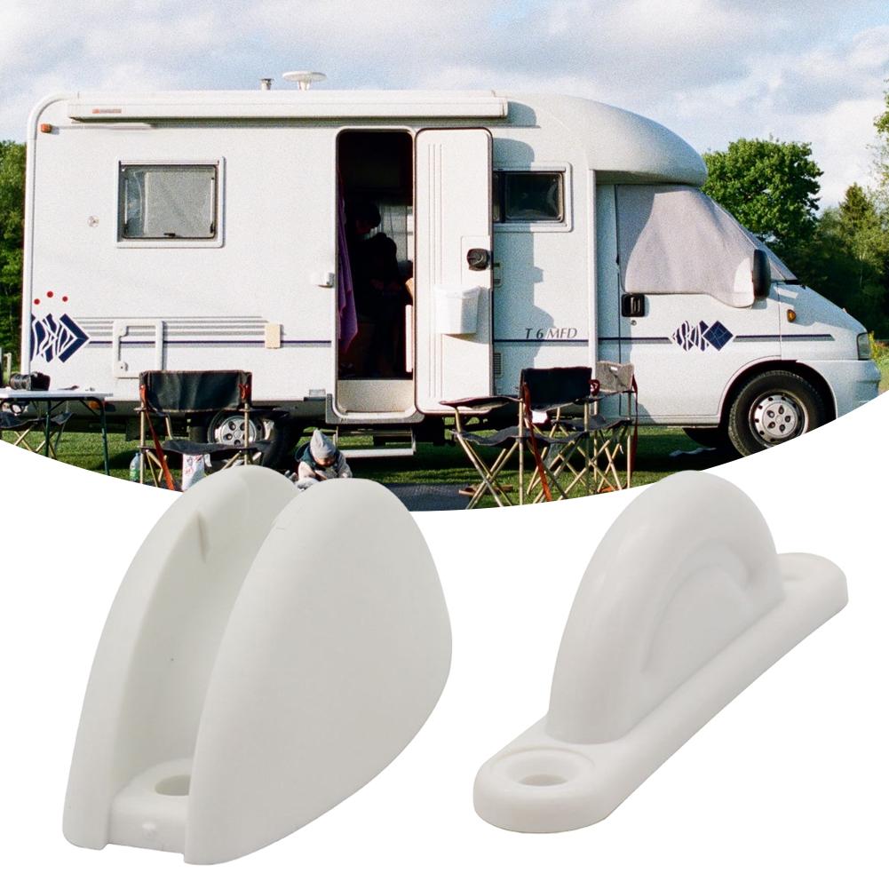 Держатель фиксатора двери Т-образной формы, клипса-стопор для двери, нейлоновый фиксатор двери для каравана, фиксатор-защелка для автодома, кемпера, лодки