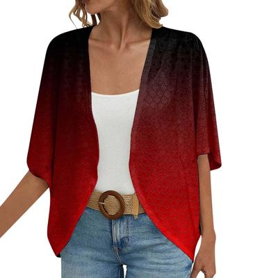 Кардиганы для женщин летние легкие кардиганы с открытой передней частью дышащие мягкие куртки