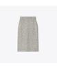 Tolibeochi Tweed Skirt - Light Gray