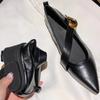 Fashion Flat Shoes for Women Spring Autumn 2025 New Red Pointed Toe French Flat Bottomed Plus Size Women's Shoes 42 43 Ladies Shoes