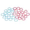 32pcs Stitch Markers DIY Metal Mixed Color Knitting Crochet Locking Stitch Markers for Sewing