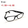 Anti Eyestrain Reading Glasses Presbyopia Eyeglasses Optical Lens Plastic Frame Reader For Men Women Strength +1.0 ~ +6.0