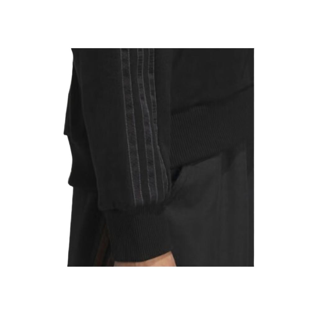 Adidas Спортивная толстовка Originals Street Roaming Series с круглым вырезом и длинным рукавом, женская толстовка черного цвета KB1924