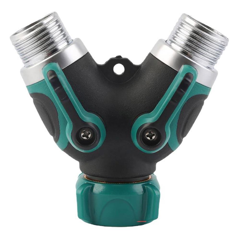 1 шт. Трехходовой разветвитель для полива сада, пластиковый распределитель воды в европейском стиле, соединитель для садового инструмента