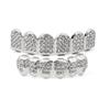 TEMU Gold-Plated Diamond-Studded Grillz Hip-Hop Tooth Jewelry