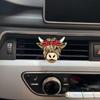 Colorful Bow Cow Shaped Aroma Vent Car Love  Stone Creative Perfume Car Diffuser Perfume Clip Conditioning Car Interior Accessories