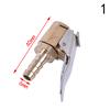 Brass Car Tyre Inflator Valve Connector Air Chuck Tire Clip Lock-On Car Adapter