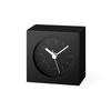 City Pop Black Table Clock YK19-18 BK Lemnos W7×H7×D4.2cm