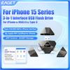 EAGET 3-IN-1 USB 3.2 Flash Pen Drive OTG Multifunctional U Disk For IPhone IPad PC Mac/IOS/Android/PC