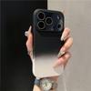 Чехол из жидкого силикона с градиентом для iPhone 17 Pro Max с защитной пленкой на 16 линз