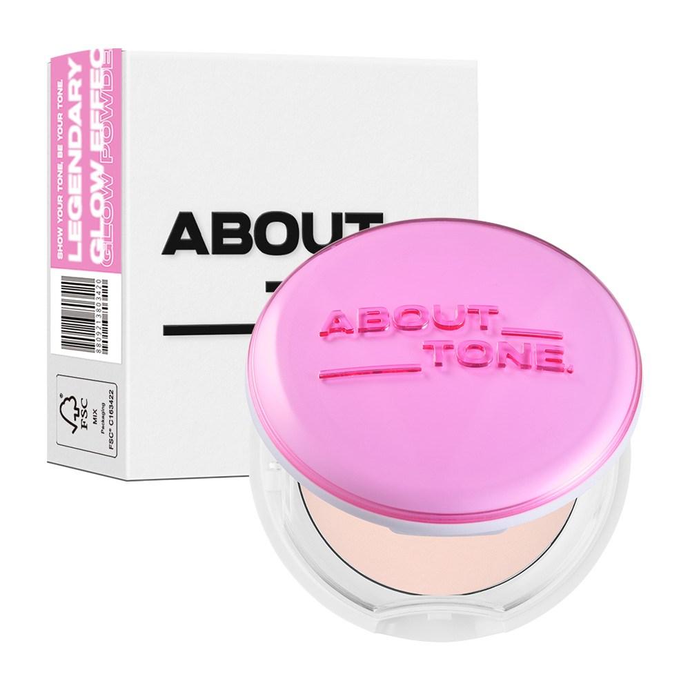 ABOUT TONE Glow Powder Pact 8 г, ОДИН ЦВЕТ, 1 шт.