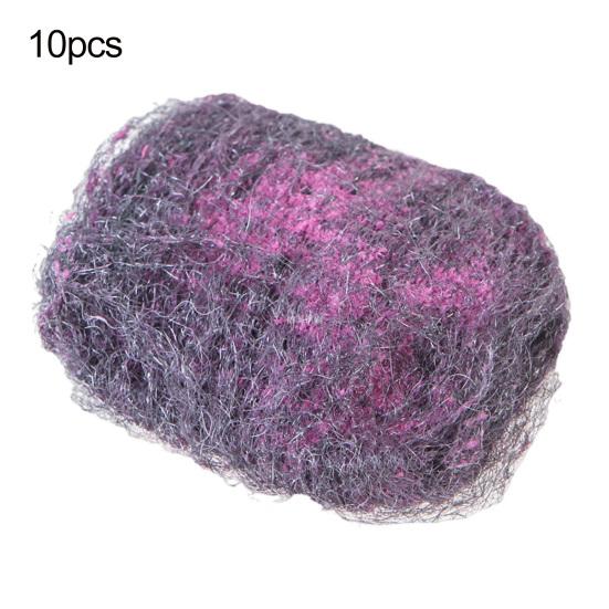 10/20/50 шт. мыльных дисков из стальной ваты, простых в использовании, многофункциональных, для чистки посуды после выпекания, восстановления