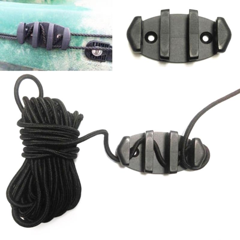 Kayak Canoe  Trolley set Eyes Wellnuts Screws Kayak Accessories Zig  Cleat Rigging-Ring Pulleys -Boat 30Feet