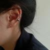 Women's Geometric Ear Cuff: Korean Style, Simple Line Without Ear Holes