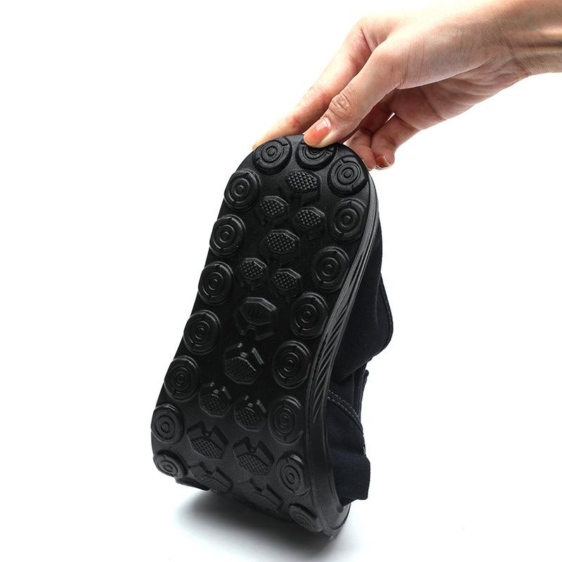 Мужские туфли с одной педалью, летние, новые, дышащие, ленивые, мужские, повседневные, парусиновые туфли, старые, Пекинские, тканевые, мужские