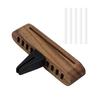 Solxion Aromadi Wood Aromady, Natural Wood, Fuser Wood Grain, Clip Type, Portable, Car Air