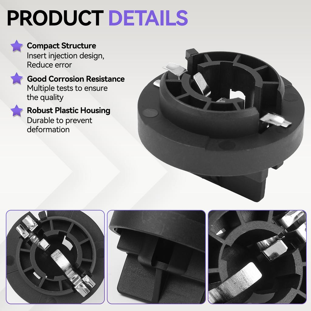 For BMW Mini COOPER R56 R57 R58 R59 R61 Car Rear Tail Light Stop Brake Bulb Socket Holder 63212756177 2756177 Auto Accessories