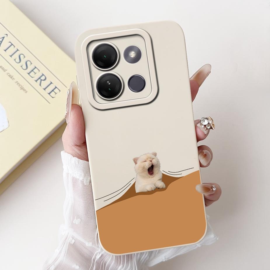 Для Infinix Smart 7 HD Чехол X6516 Милый Забавный Мультяшный Чехол Ударопрочный Чехол для Телефона Для Infinix Smart 7 Plus Smart7 X6515 Мягкие Чехлы