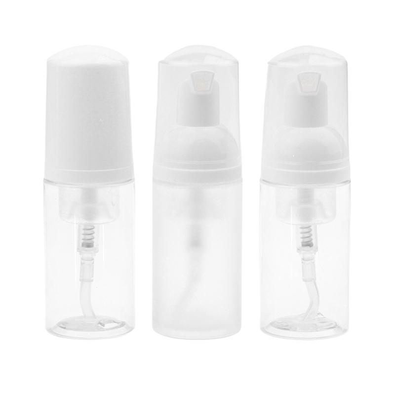 1Pc Small Foam Dispenser Plastic Pump Bottles Mini Empty Soap Refillable Bottle For Travel Cleaning Cosmetics Packaging 30Ml