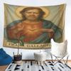 Frank Gallagher Santo Tapestry Polyester Wall Hanging  Vibrant Color Home Decor Tapestry for Bedroom Dorm Family and Office