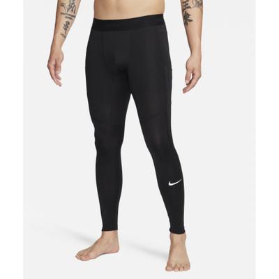 Леггинсы Pro Dry Fit Fitness M Черный Белый Fb7953 010