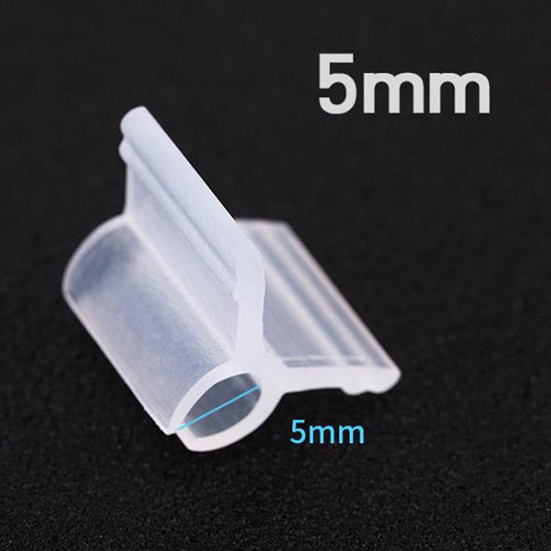 100 шт. Пластиковые зажимы для прививки растений, опоры для сада, теплицы, овощей, сада