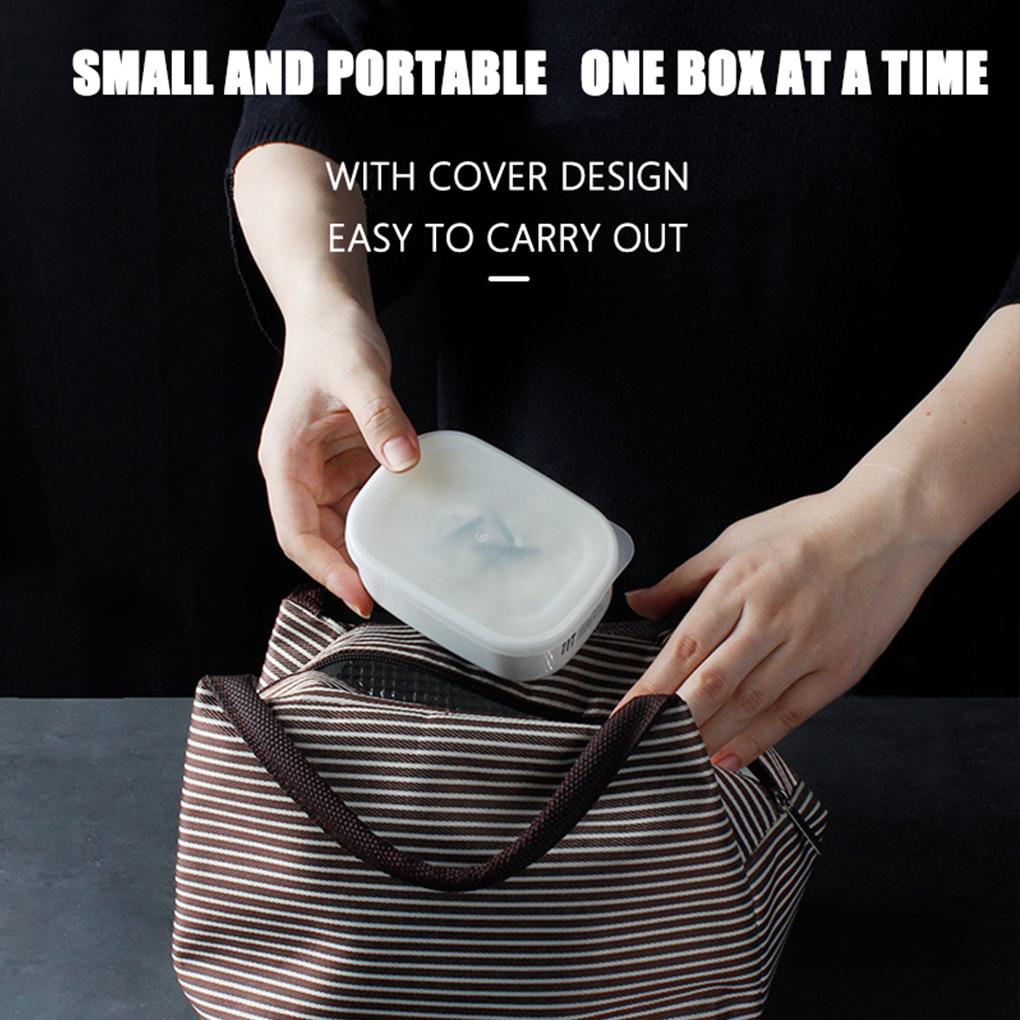 Контейнер для хранения продуктов Крупный рис Коробка для свежего хранения Ланч-боксы Мясо Овощи Фрукты Кухня Микроволновая печь Школа