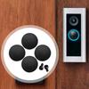 1 комплект Для Ring Doorbell Pro Запасная кнопка Исправить Поврежденная Сломанная Треснувшая Кнопка
