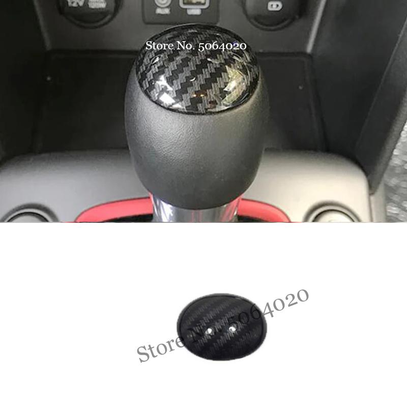 ABS Carbon Fiber Door Window Glass Lift Control Switch Panel Cover Trim 4pcs Fit For Hyundai Kona Encino 2017-2020 Accessories