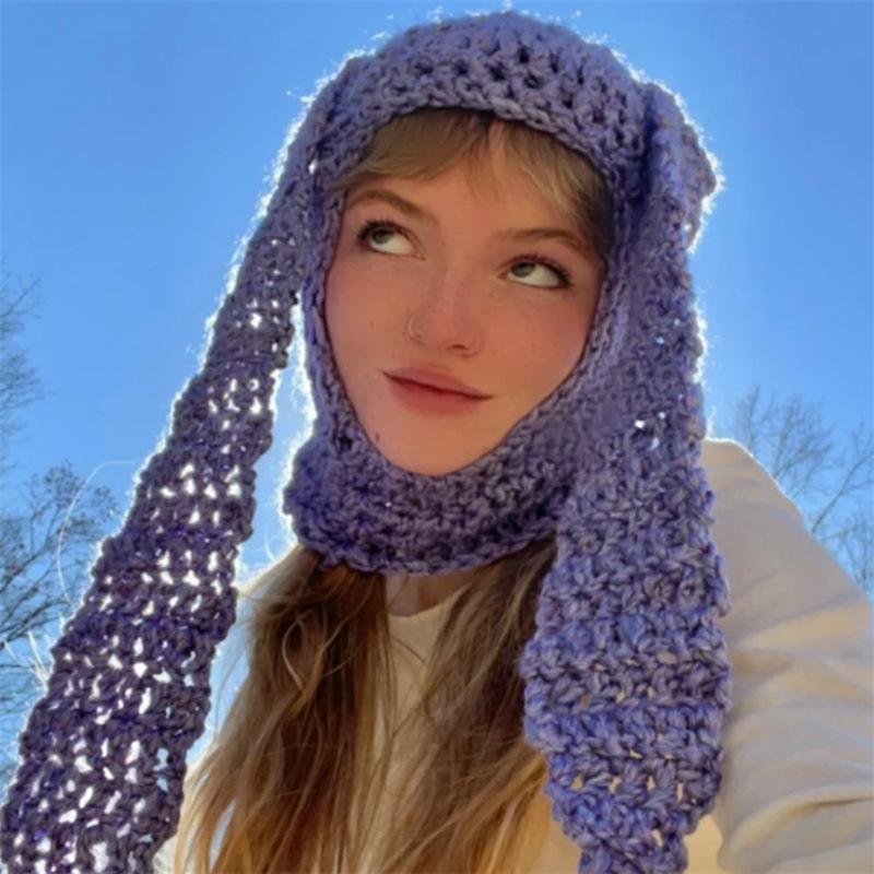 Новая вязаная крючком шапка-пуловер с бородой, модная и персонализированная уличная шляпа для взрослых