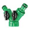 1Pcs Y Type Tap Connectors with 2Pcs Quick Adapter for 3/5mm Hose Garden Irrigation Water Splitter and 1/8 Inch Tubing Fittings