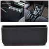 Phone Holder Tray PU Leather Seat Gap Box Car Organizer Car Storage Box Driver Side Pouch