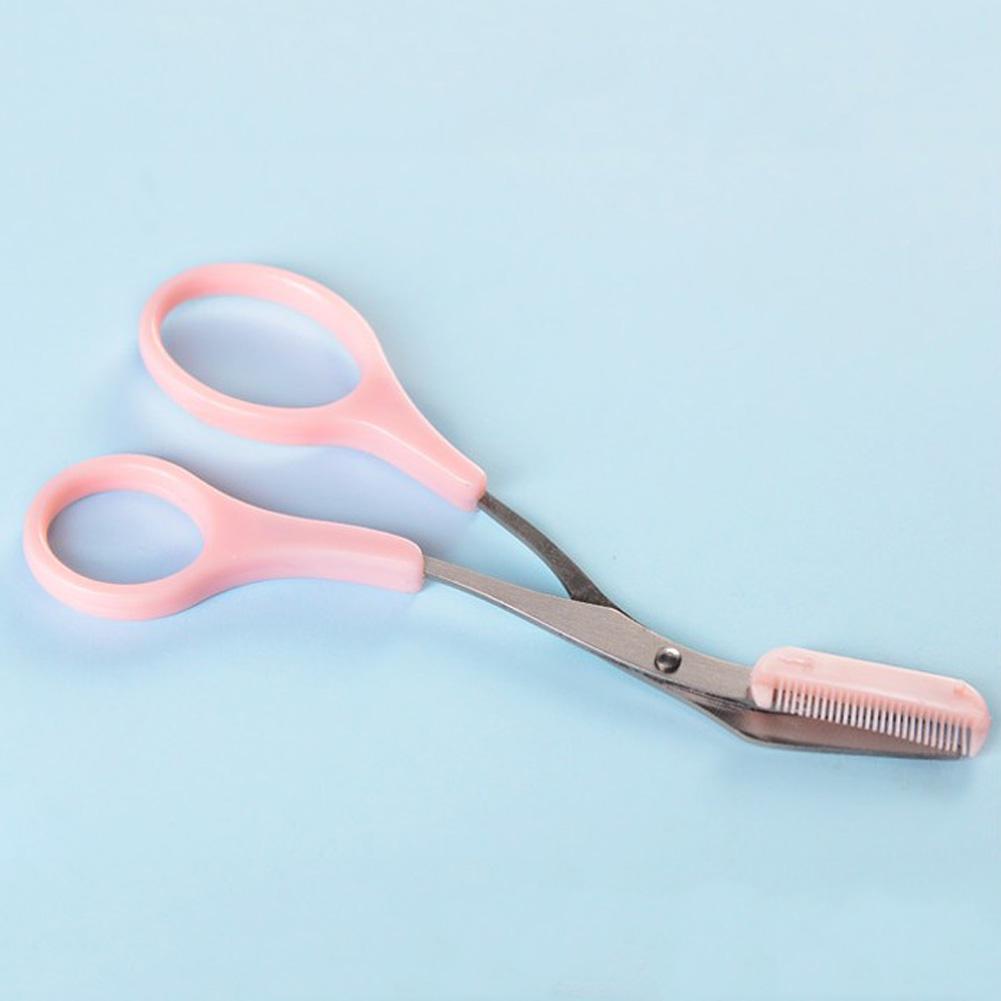 Триммер для бровей, расческа, заколки для волос, ножницы, косметический набор инструментов для женщин