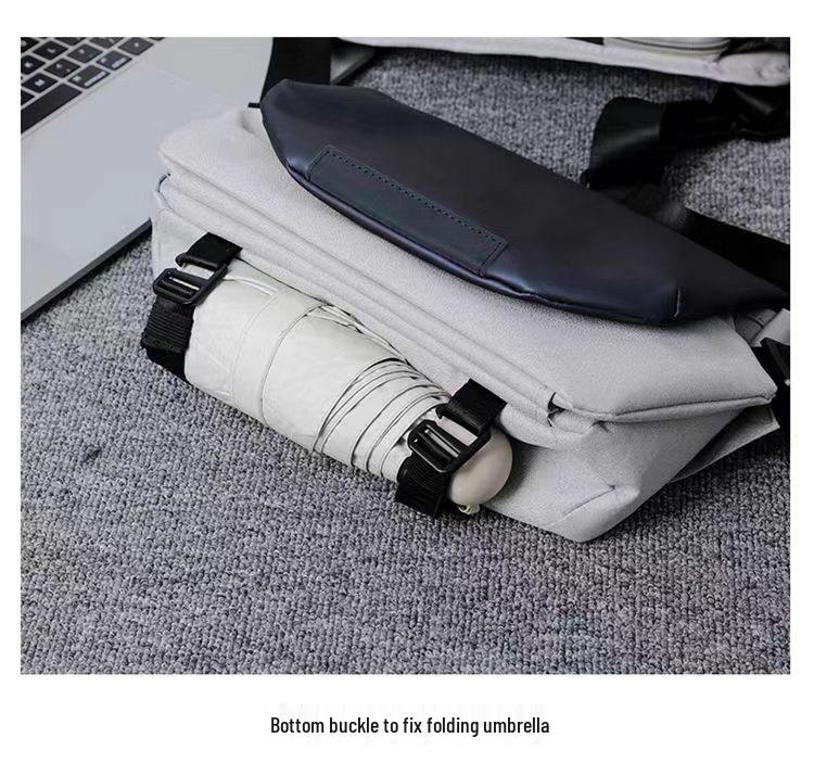 Мужская модная сумка кроссбоди большой вместимости с магнитной застежкой