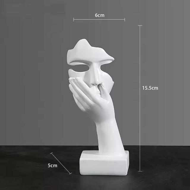 Скандинавская Роскошная Абстрактная Статуэтка - Настольное Украшение Фигурка для Дома Офиса Интерьера Арт Декор