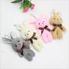 Cute Bow Tie Rabbit Toy Christmas Gift Stuffed Animal Doll For Girls&Boys&Childs 12CM Holiday Gift