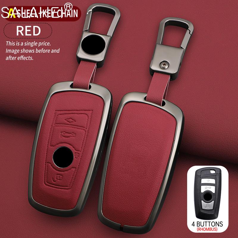 bqwdy8 New Leather Car Remote Key Case Cover Protector Shell For BMW 1 3 5 7 Series X1 X3 X4 X5 F10 F15 F16 F20 F30 F18 F25 M3 M4 E34