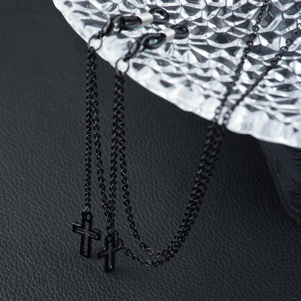 Spectacles Neckline Glasses Chain Cross Sunglasses Chain New Cross Pendant Glasses Chain Men