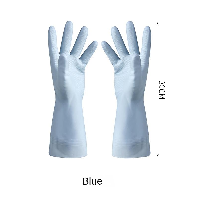 3342 Kitchen Dishwashing Gloves Thickened Durable Waterproof Cleaning Housework Women'S Laundry Latex Rubber Gloves
