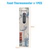 New Digital Food Thermometer TP300 Digital Oil Thermometer for Meat Cooking Milk Coffe Temperature Meter Food Probe Kitchen Tool