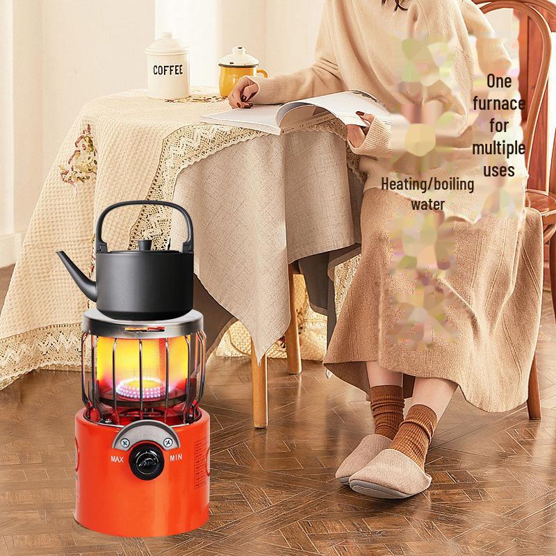 Мощная портативная походная газовая плита — быстрый нагрев, многофункциональность для приготовления пищи на открытом воздухе и кипячения воды.