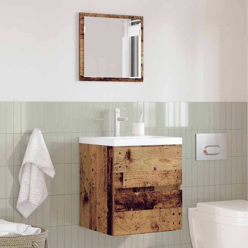 Bathroom Cabinet Reclaimed Wood 41 x 38.5 x 45 cm Engineered Wood
