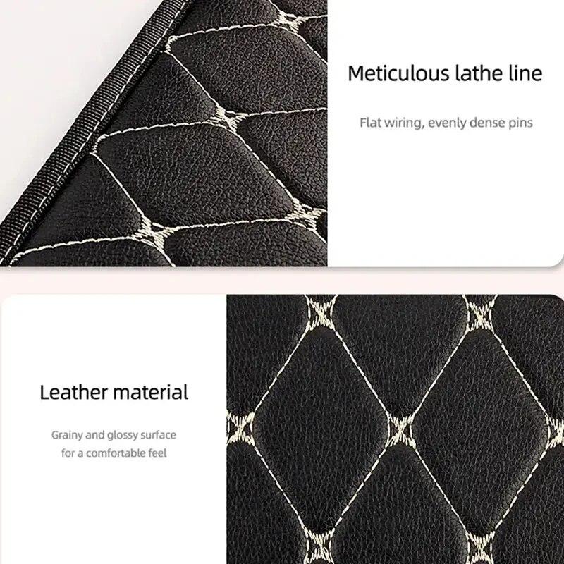 30см Автомобильный органайзер из ПУ кожи для багажника, Портативное складное хранение, Автомобильное многоцелевое хранение, Сумка для багажника автомобиля, Коробка для хранения в автомобиле