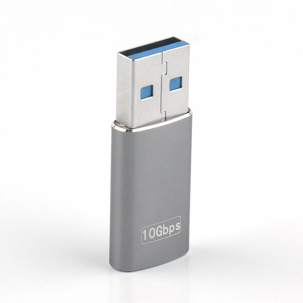 UGOjP USB 3.2 Type C OTG Adapter USB A to Type C Cable Converter For Macbook Samsung Huawei Xiaomi Double Sided 10Gbps Adapter 3
