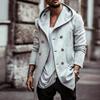 New Men's Cross-border Windbreaker Jacket Hooded Autumn Winter Trendy Thick Style  Fashion Style Coats