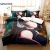 Hana Yomeguri Bedding Set Single Twin Full Queen King Size Bed Set Adult Kid Bedroom Duvet Cover Sets Kawaii Anime Bed Sheet Set