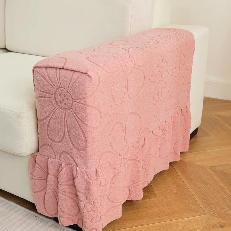 Armrest Covers Thickened Non-Slip Sofa Armrest Protector Universal Soft Warm Furniture Protector for Chair Sofa Couches Recliner